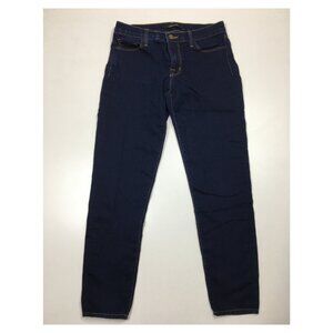 J BRAND Ink Wash Capri 5 Pocket Logo Hardware Cropped Jeans